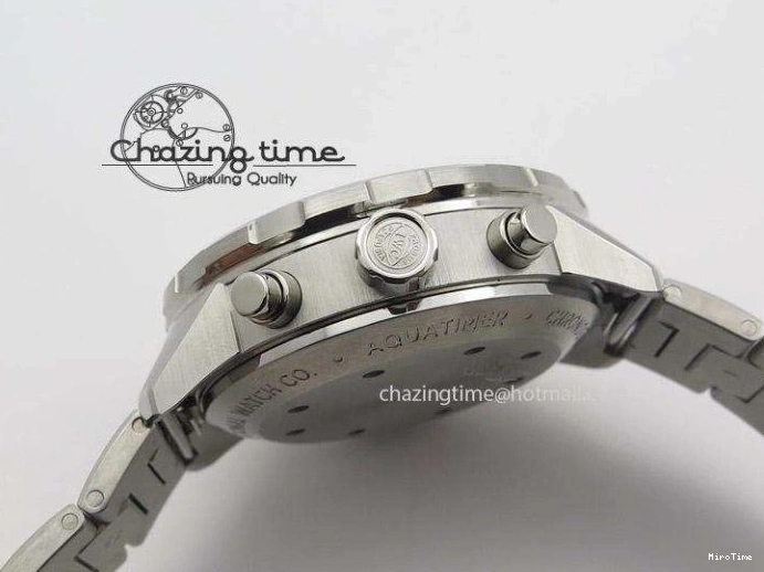 MIROTIME 0806 Versatile Aquatimer Chrono IW376803 V6F 1:1 Best Edition White Dial On SS Bracelet A 7359